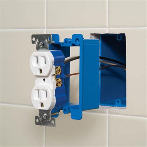 1 gang electrical box extender for tile backsplash|single gang electrical outlet extender.